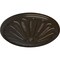 Ekena Millwork Brontes Ceiling Medallion (Fits Canopies up to 3 5/8"), 25 1/2"OD x 5 1/2"P, Stone Hearth CM25BRSHF - alternate 2